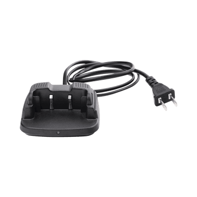 Cargador de escritorio compatible con baterias TX320BAT, indicador LED de estado de batería