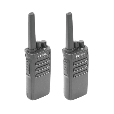 Duo de Radios Portatiles VHF, 5W de Potencia Máximo, Scrambler de Voz, Alta Cobertura, 136-174 MHZ, vista 1