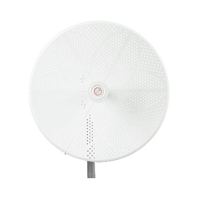 Antena direccional para C5x y B5x, Doble polaridad 45 ° y 90 °, 4.9 - 6.5 GHz, 2 ft, Ganancia de 34 dBi, Montaje incluido, vista 1