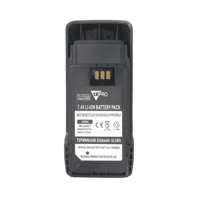 Batería Recargable de Alta Capacidad de Li-Ion, 2500mAh para radios Motorola R2, vista 1