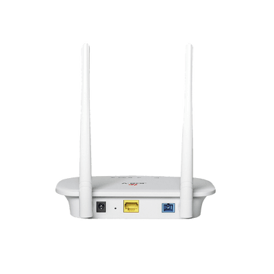 ONU G/EPON con Wi-Fi en 2.4 GHz + 1 puerto LAN Gigabit, hasta 300 Mbps vía inalámbrico, vista 1