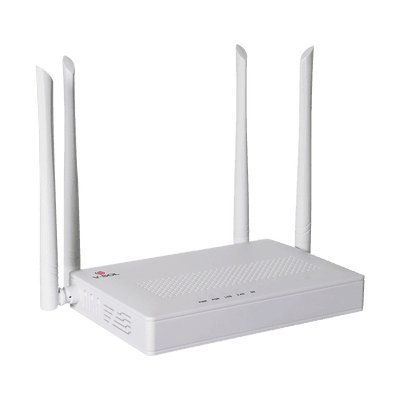 ONU Dual Band xPON con Wi-Fi AC + 4 puertos GigabitEthernet + 1 Puerto SC/UPC, Hasta 1200 Mbps