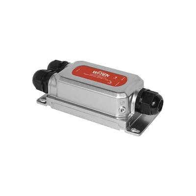 Inyector, divisor y extensor Industrial impermeable Gigabit 802.3bt PoE++, vista 1