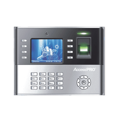 Reloj checador IP 10,000 huellas y 10,000 tarjetas / Toma foto de checada / Control de acceso, vista 1