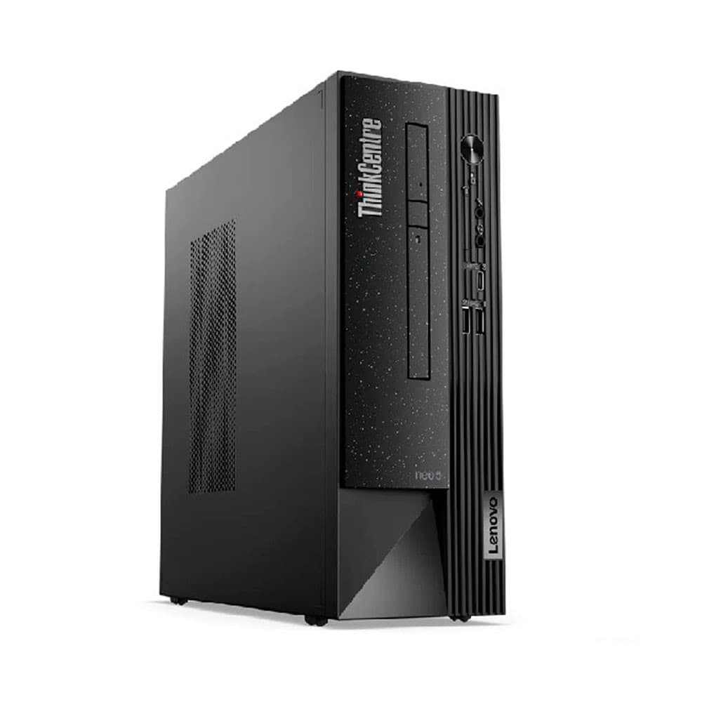 Pc de escritorio lenovo neo 50s SFF, intel Ci7-12700, 8GB, DD 1TB SATA + 128GB SSD, DVD, Windows 11 Pro, vista 1