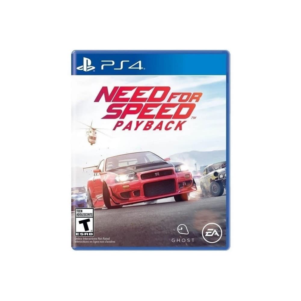 Video Juego para PlayStation 4 PS4 Need For Speed Payback, vista 1