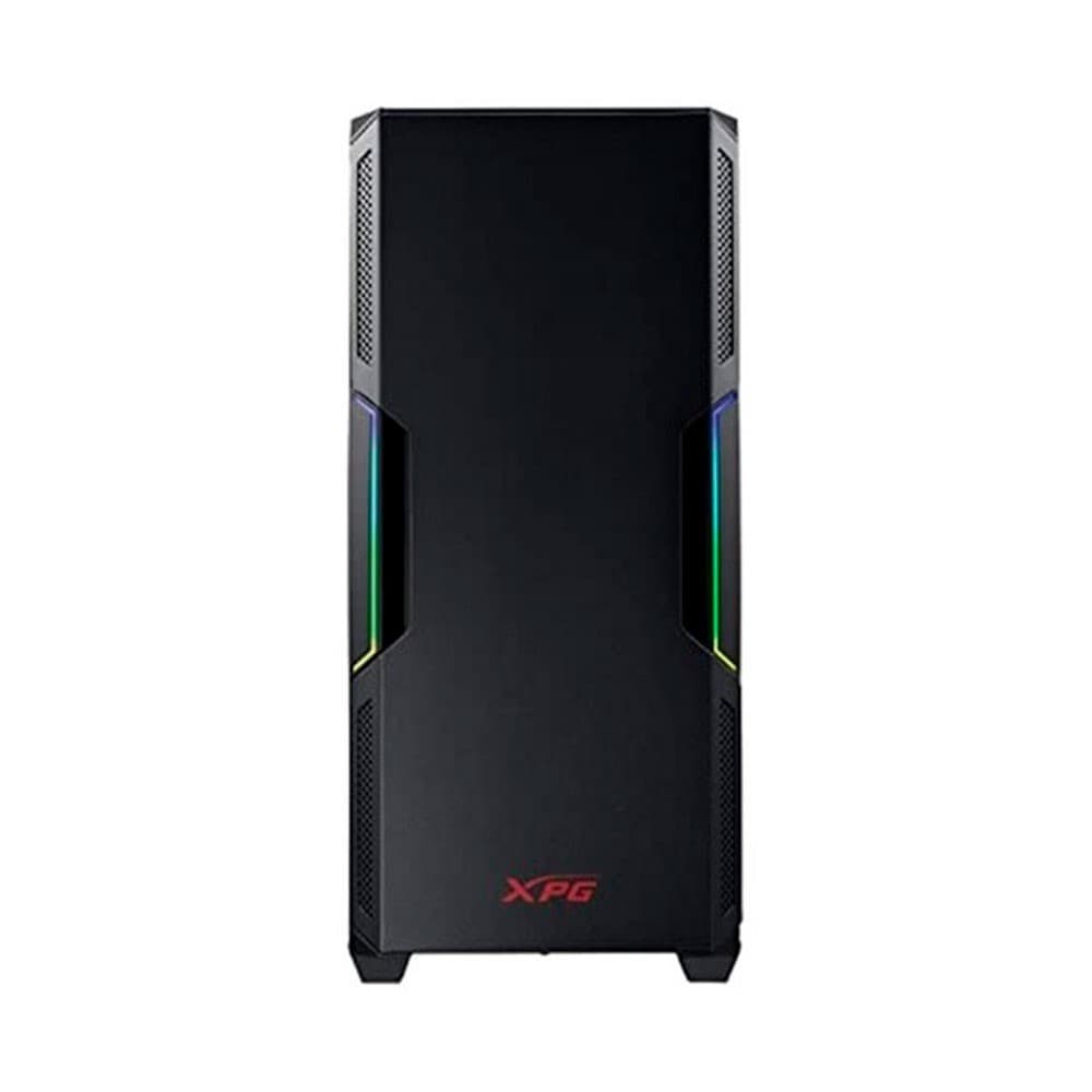 Chasis gamer XPG by ADATA STARKER Negro / ATX / Vidrio templado X1 / 1 Fan cooler ARGB + 1 Fan Cooler Standard + Fuente de poder XPG PROBE / 600 Watts / Certificada 80 Plus Bronze, vista 1