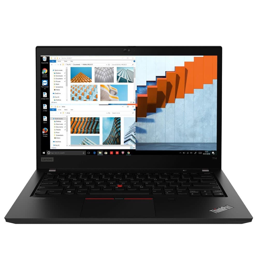 Computador Portatil Lenovo ThinkPad, Intel Core i7-1165G7, Ram 16GB, Disco de 1TB SSD, Negro, vista 1