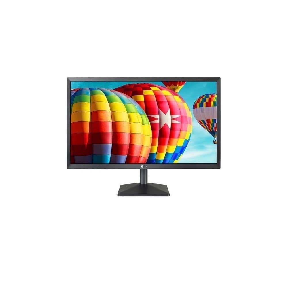 Monitor panel IPS Full HD de 22" Resolución  1920 X 1080 Relación de aspecto 16:09 Tiempo de respuesta 5ms  Frecuencia 75HZ Brillo 250 cd/m2  Entradas HDMI/VGA Garantia 36 meses, vista 1