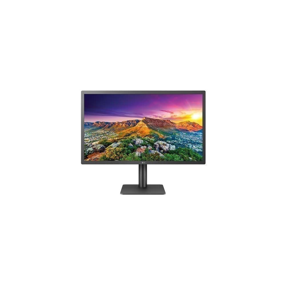 Pantalla : 24 4K Tipo Panel :IPS  Formato:16:9 Resolución:3840X2160 Tasa de Refresco:60HZ Tiempo de respuesta:14ms Thunderbolt:Si USB-B :Sí Garantia:36 meses, vista 1