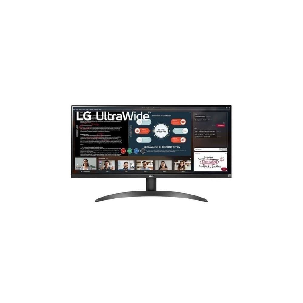Monitor LG 29” Pulgadas UltraWide IPS HDR FHD COLOR Negro, vista 1