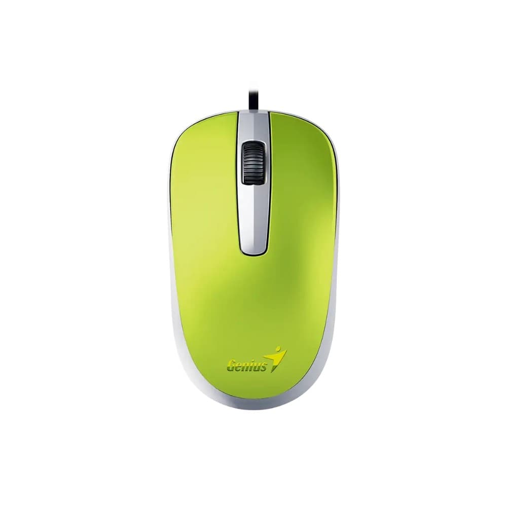 Mouse GENIUS Dx-120 Alámbrico USB Verde, vista 1