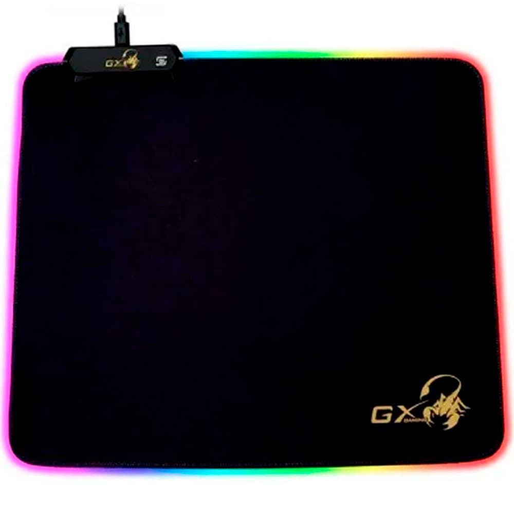 Pad Mouse Gamer Genius, con retroiluminado, 32cm X 27cm, Negro, vista 1