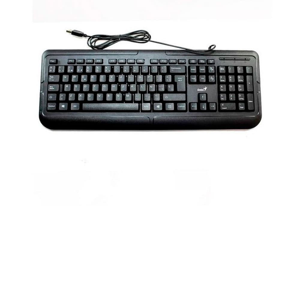 Teclado Genius kb-118 alambrico usb negro, vista 1