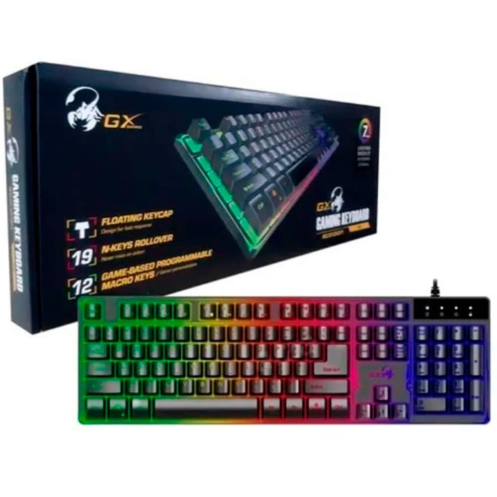 Teclado gamer Genius Scorpion K8, vista 1