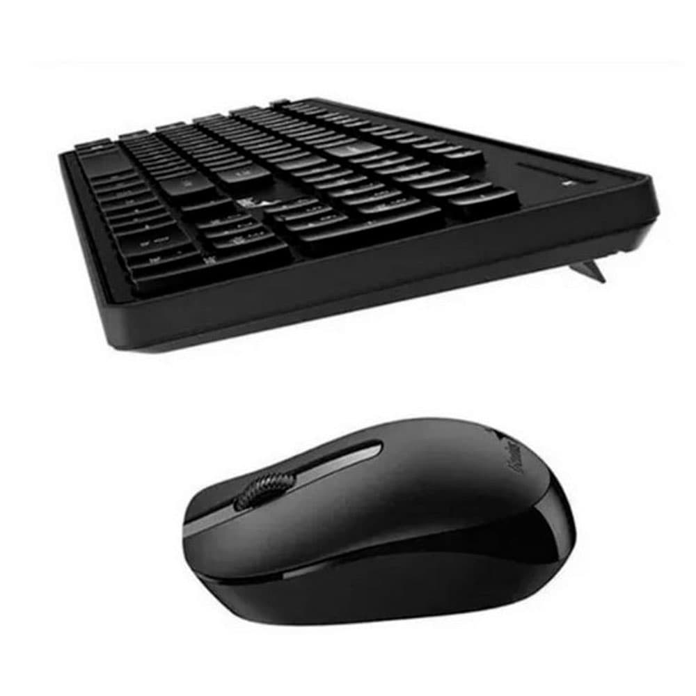 Combo teclado + mouse Genius KM-8200 inalambrico negro, vista 1