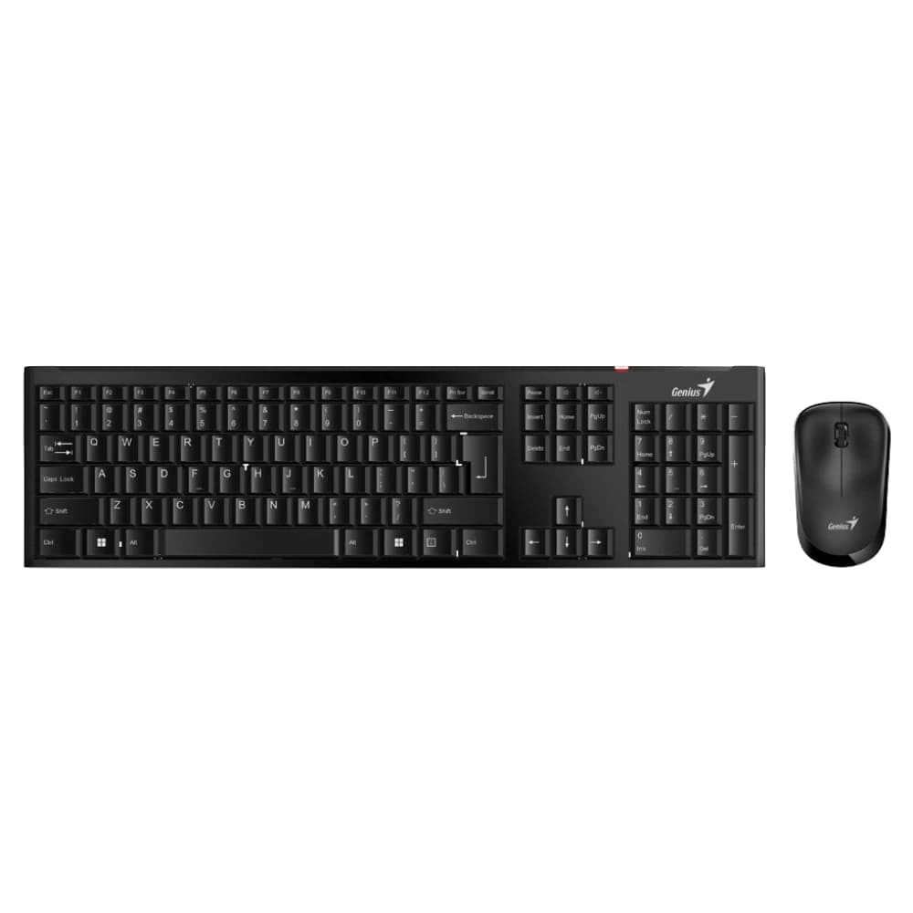 Combo teclado + mouse inalambrico Genius SlimStar 8000SE, vista 1