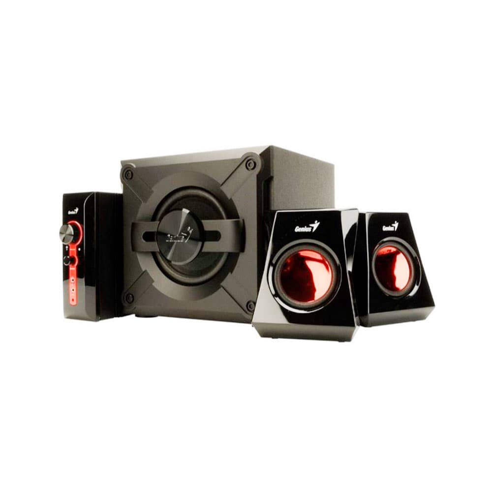 Parlante Genius Subwoofer  de 2.1 canales SW-G2.1 1250 II, Universa-100-240V power supply, vista 1