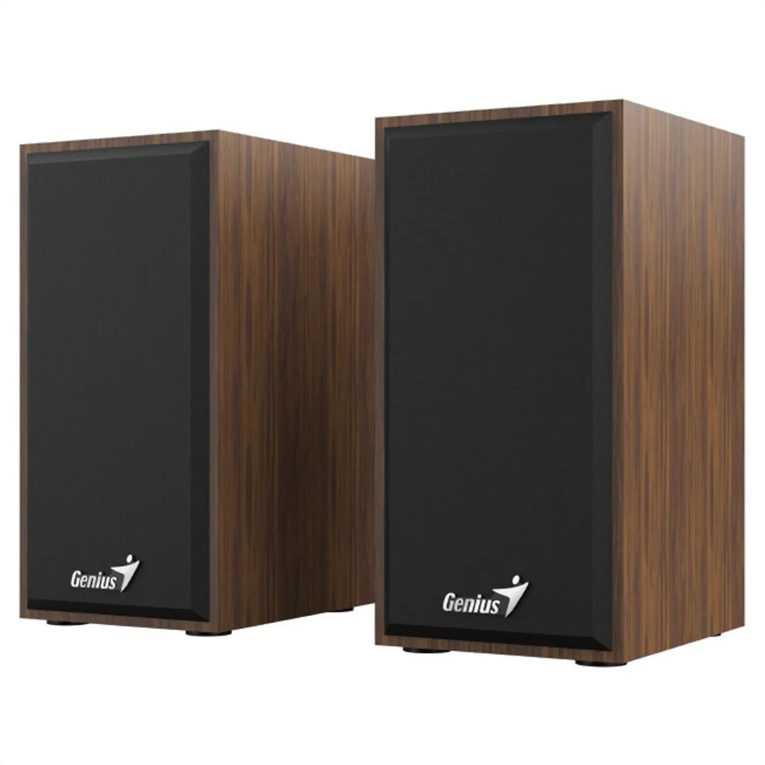 Parlante  Genius SP-HF-180 (MADERA)  USB 6W, vista 1