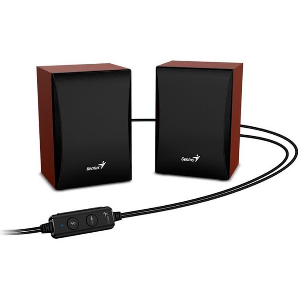 Parlante Altavoz Bluetooth Jack Genius Sp-hf380bt Madera, vista 1