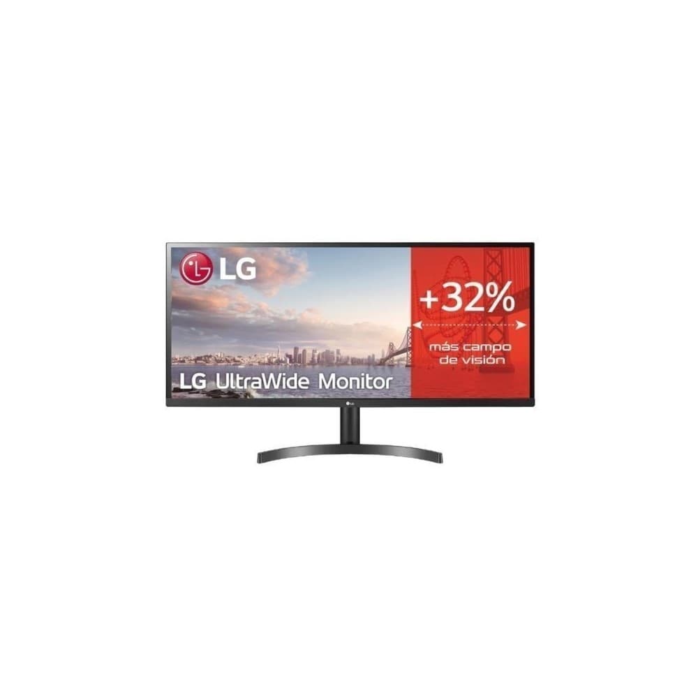 Monitor IPS 34 Resolucion 2560 x 1080   Tasa de Refresco 75 Hz Tiempo de respuesta 5ms Puertos HDMI, vista 1