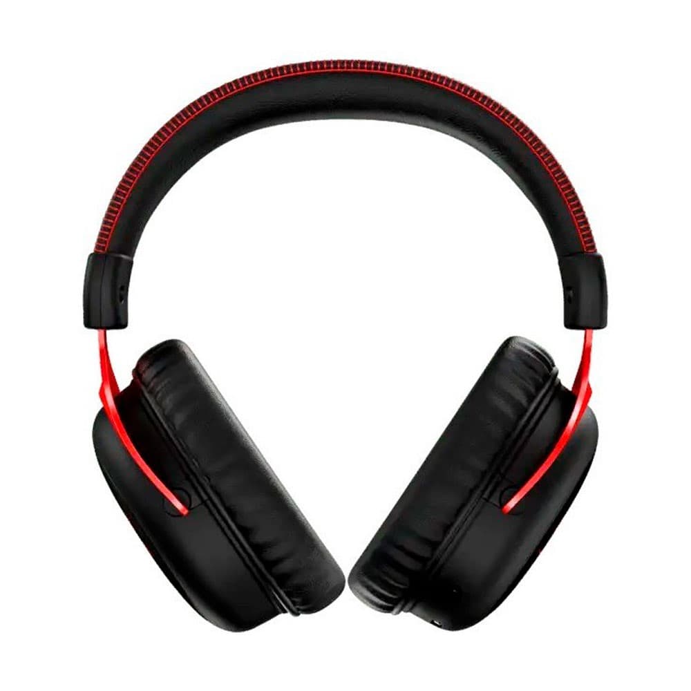 Audífonos gamer inalámbricos HyperX – Rojo, vista 1