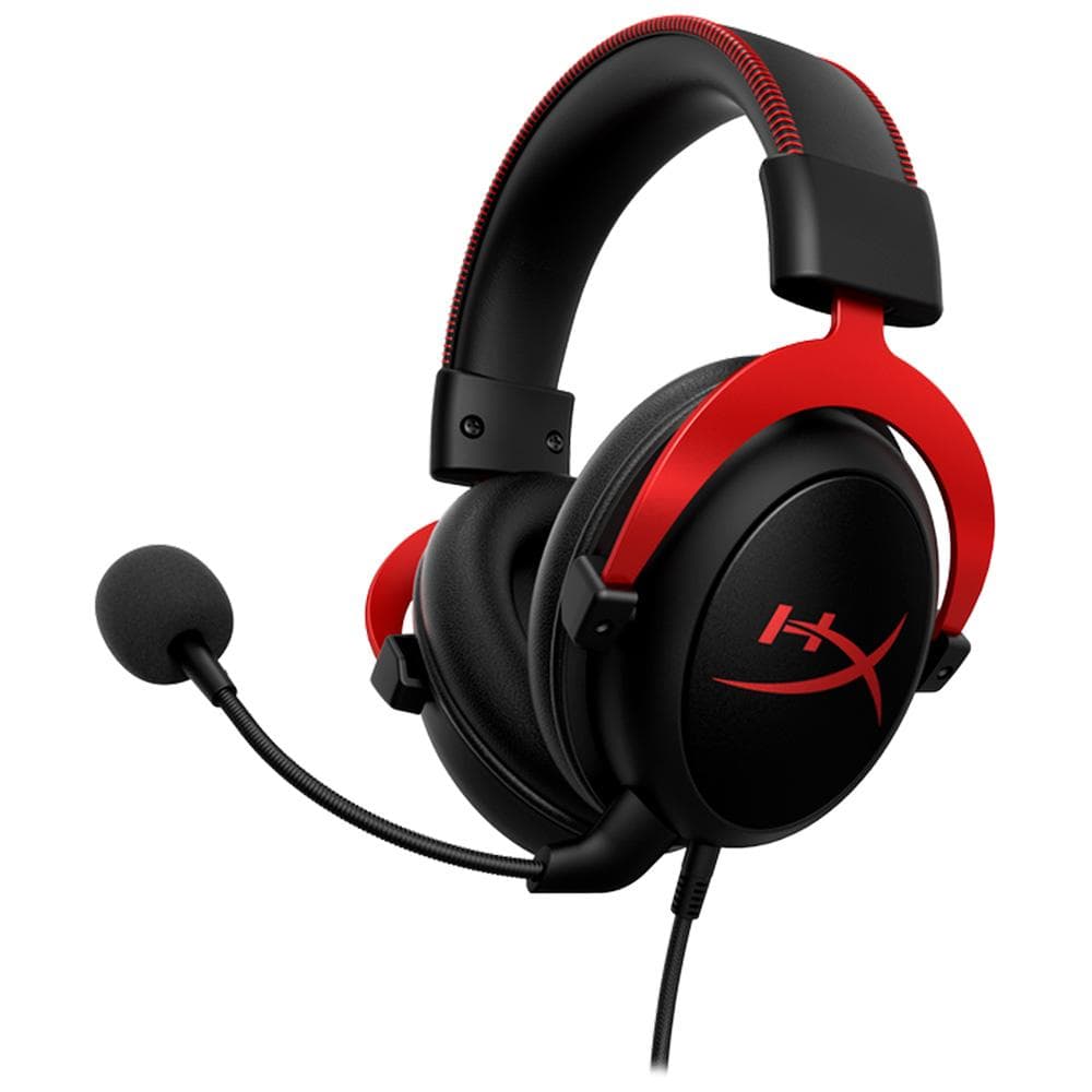 Audio PC HyperX Cloud II Red, vista 1