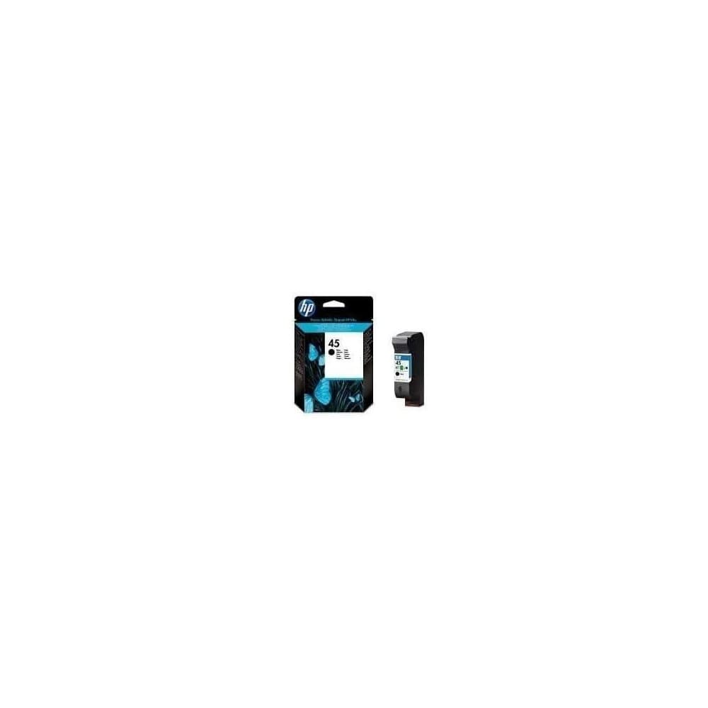 CARTUCHO HP NEGRO  45 DESKJET  712 20  22  820 30 32 50 55  833 PAG, vista 1