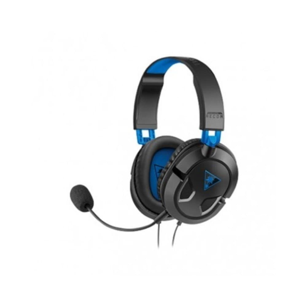 Audífonos Gaming alámbricos de Diadema con micrófono, Turtle Beach Recon, para PlayStation PS4 Ear Force Recon 50P, color Negro, Jack 3.5mm, vista 1
