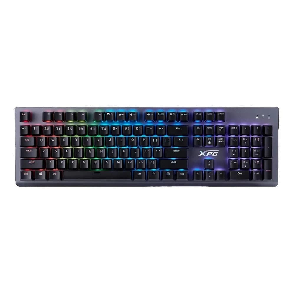 Teclado gamer Membrana-Mecanico XPG by ADATA INFAREX K10 / RGB, vista 1