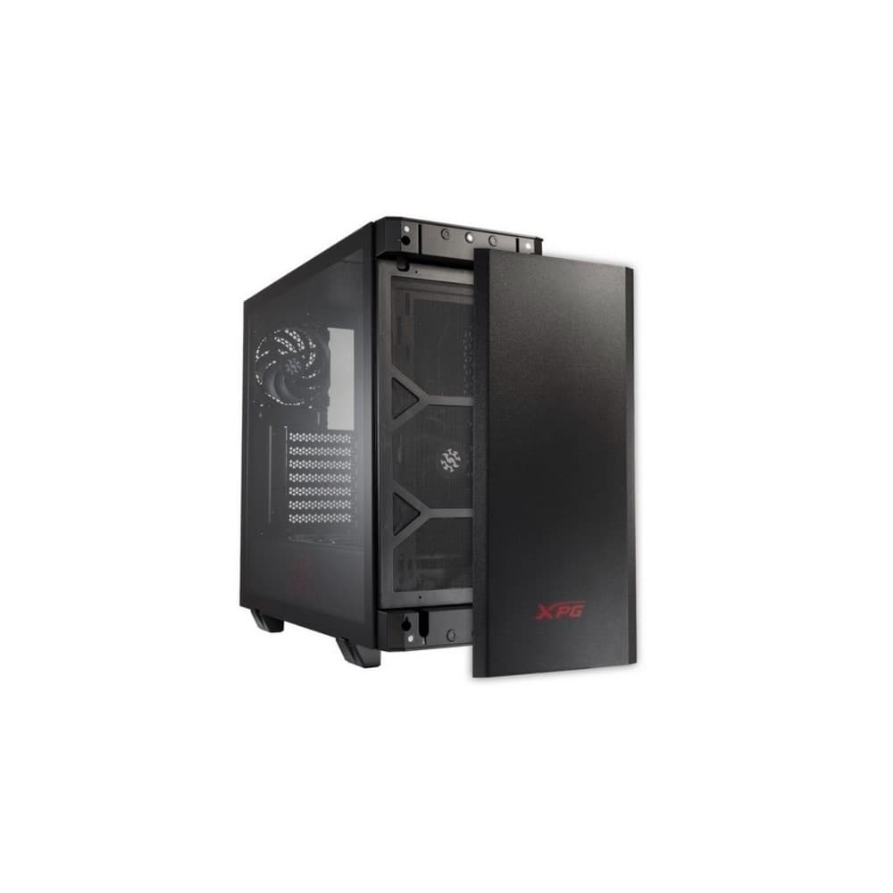 Chasis gamer XPG by ADATA INVADER Negro / Vidrio templado X1 / 2 Fan cooler, vista 1