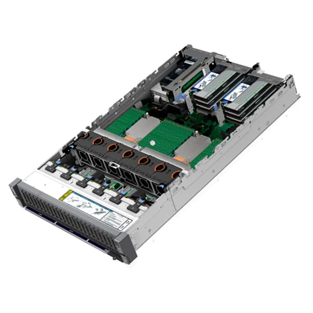 Servidor ThinkSystem SR650 V2, Intel Xeon S 4314 16C, 1x32GB,1x750W, vista 1