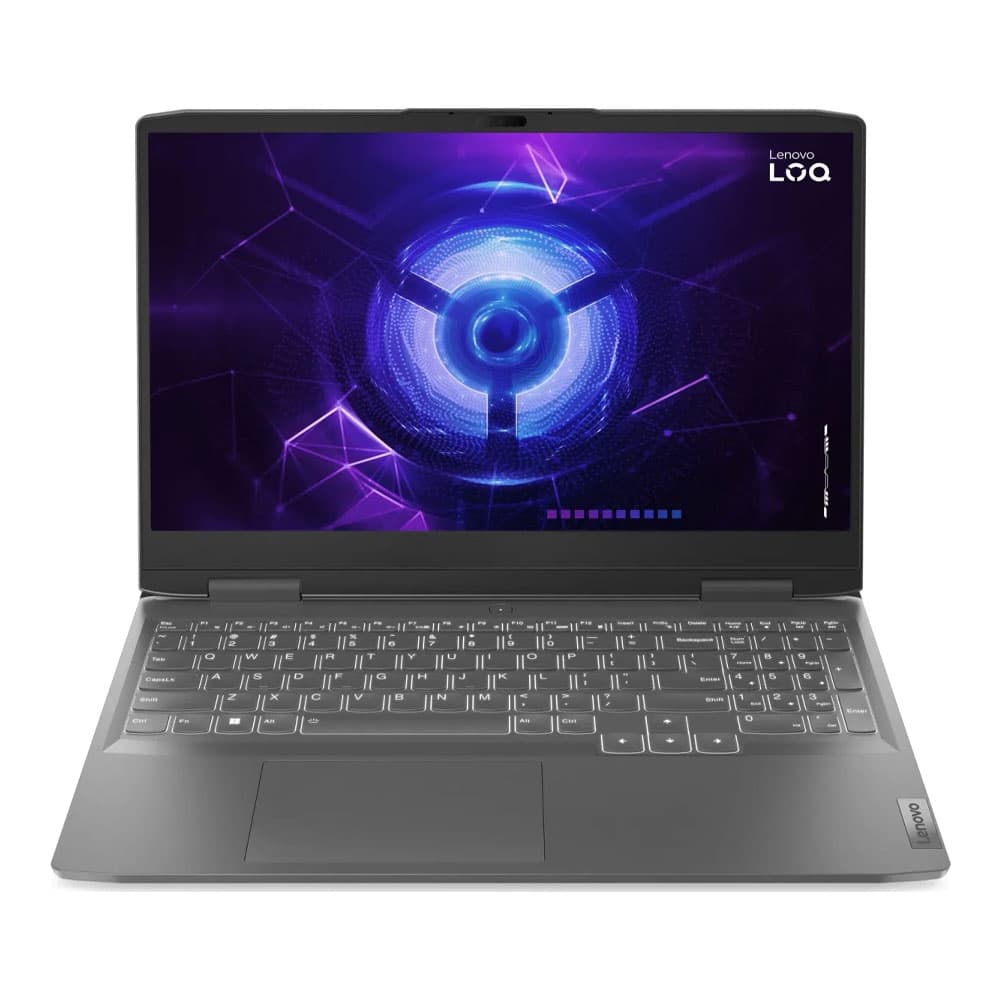 Portátil Lenovo LOQ 15IRH8 Intel Core i5 12450H 15,6" Pulgadas FHD Memoria 8GB Estado Solido 512GB Tarjeta de Video Nvidia RTX 2050 4GB Windows 11 Home Color Gris Bundle Mouse, vista 1