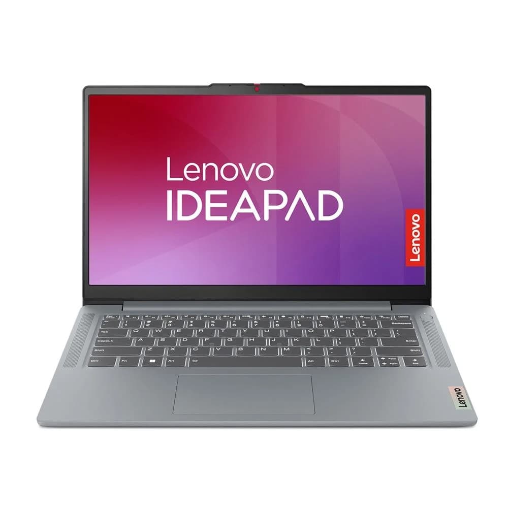 Portátil Lenovo IP Slim 3 14IAH8 Intel Core i5 12450H 14" Pulgadas FHD Memoria 8GB Estado Solido 512GB Windows 11 con Lector de Huella Color Gris, vista 1