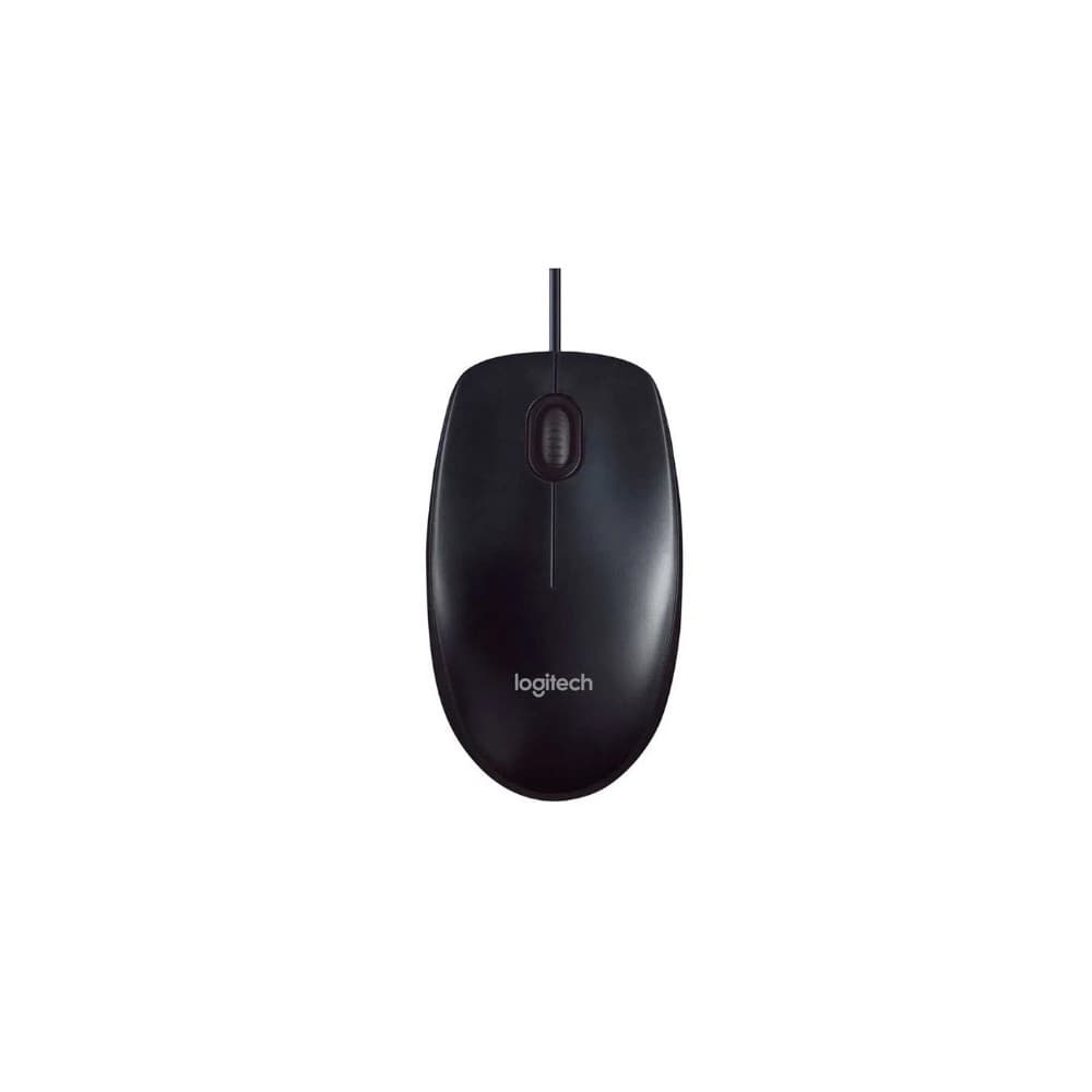 MOUSE M90 Logitech Alámbrico USB  En Caja Compatible Win-Mac Garantía 3Años-NEGRO, vista 1