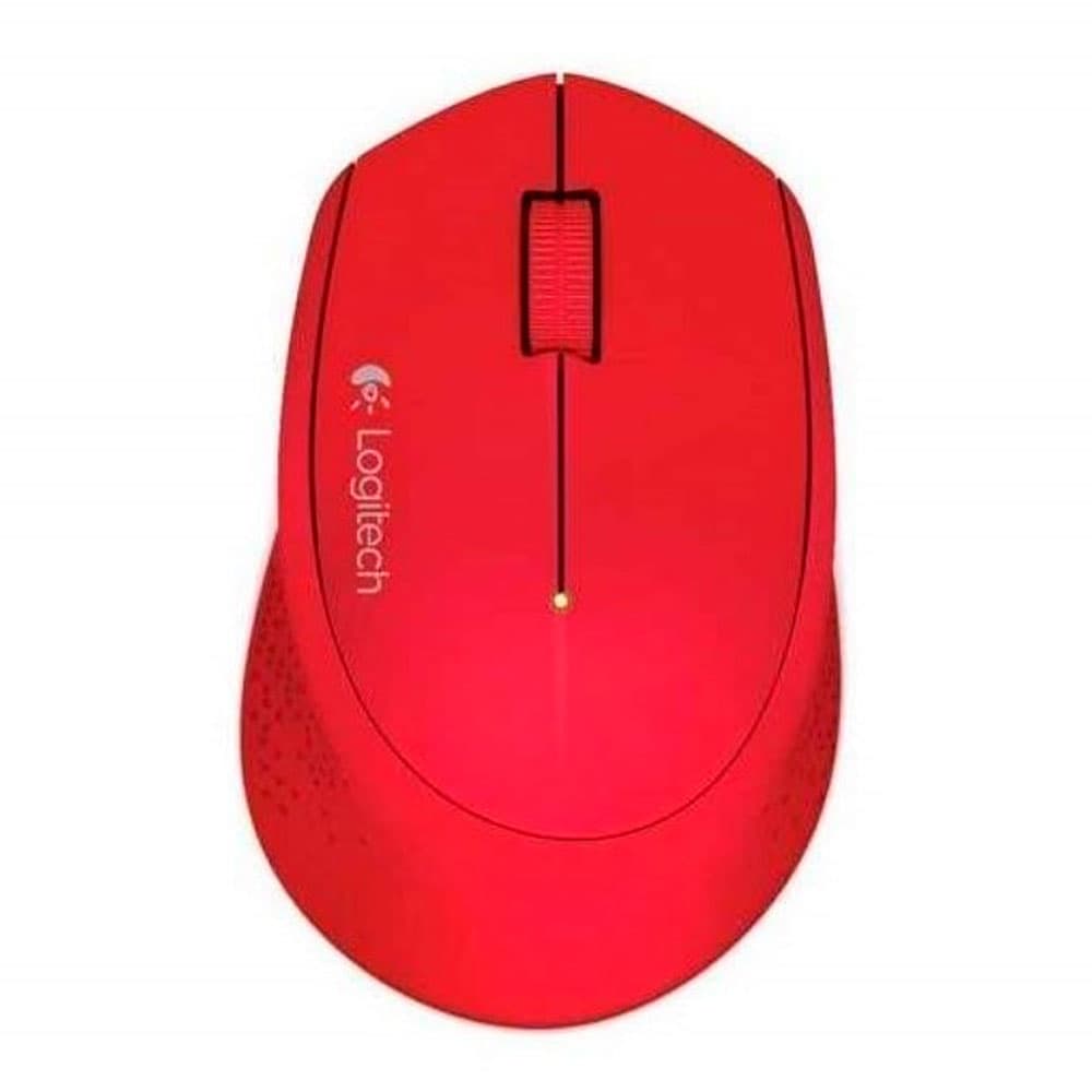 MOUSE M280 Logitech Inalámbrico Receptor USB Compatible Win-Mac-Unifying Duración Batería Hasta 18 Meses Garantía 1Año-ROJO, vista 1