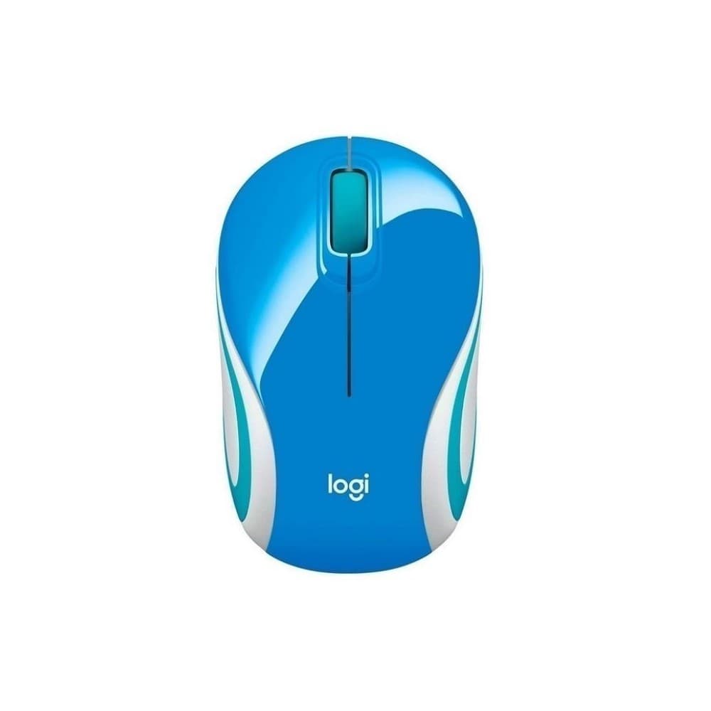 MINI MOUSE M187 Logitech Inalámbrico Receptor USB Compatible Win-Mac Ultra Portable Garantía 3Años-Palace Blue-AZUL, vista 1