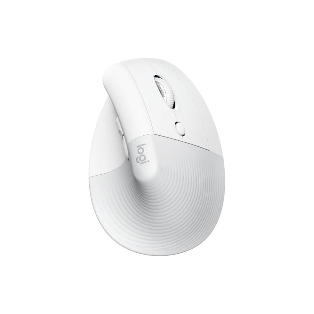 MOUSE LOGITECH VERTICAL BLANCO, vista 1