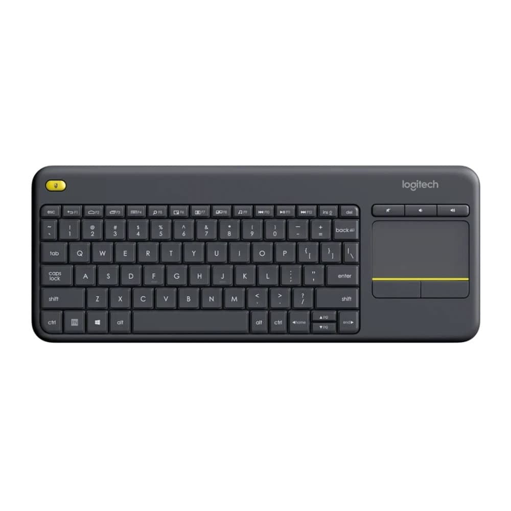 Teclado inalámbrico Logitech K400 Plus con touchpad, vista 1