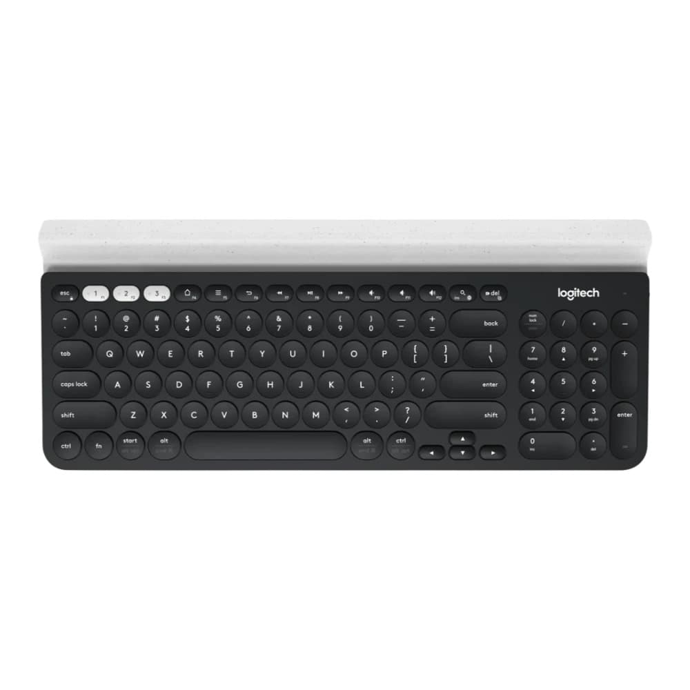 TECLADO K780 Logitech Español Bluetooth/Wireless Receptor USB Compatible Win-Mac-Android-Unifying MultiDispositivo FLOW Soporte Garantía 2años-NEGRO, vista 1