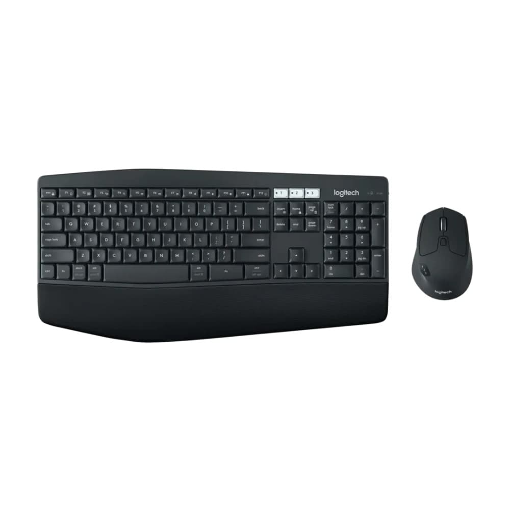 COMBO TECLADO/MOUSE MK850 Logitech Español Bluetooth/Wireless Receptor USB Compatible Win-Mac-Unifying MultiDispositivo FLOW Garantía 2Años-NEGRO, vista 1