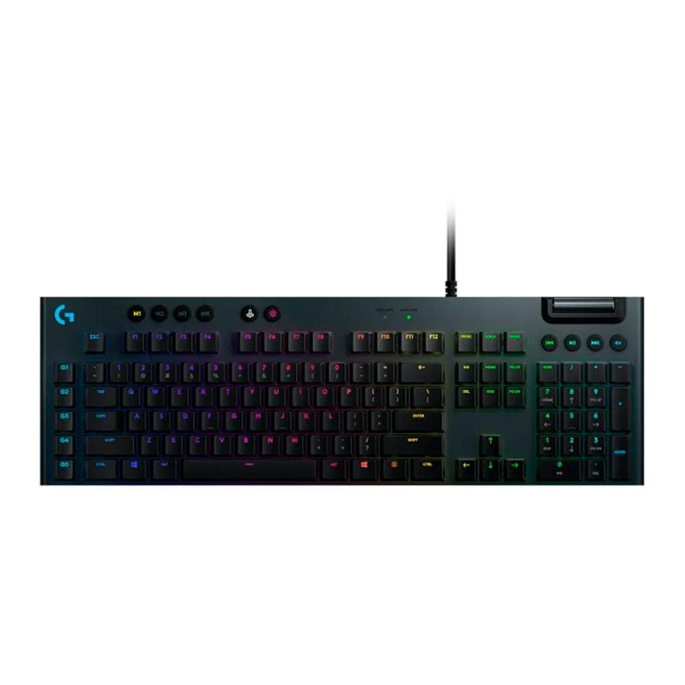 Teclado G815 gaming logitech color negro, vista 1