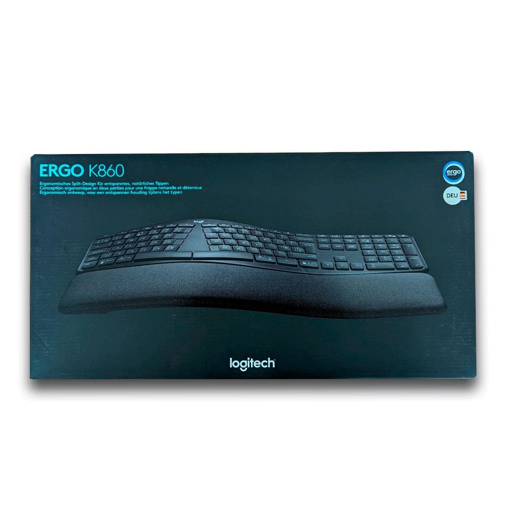 Teclado bluetooth Logitech Ergo Series Ergo K860 QWERTY español color negro, vista 1