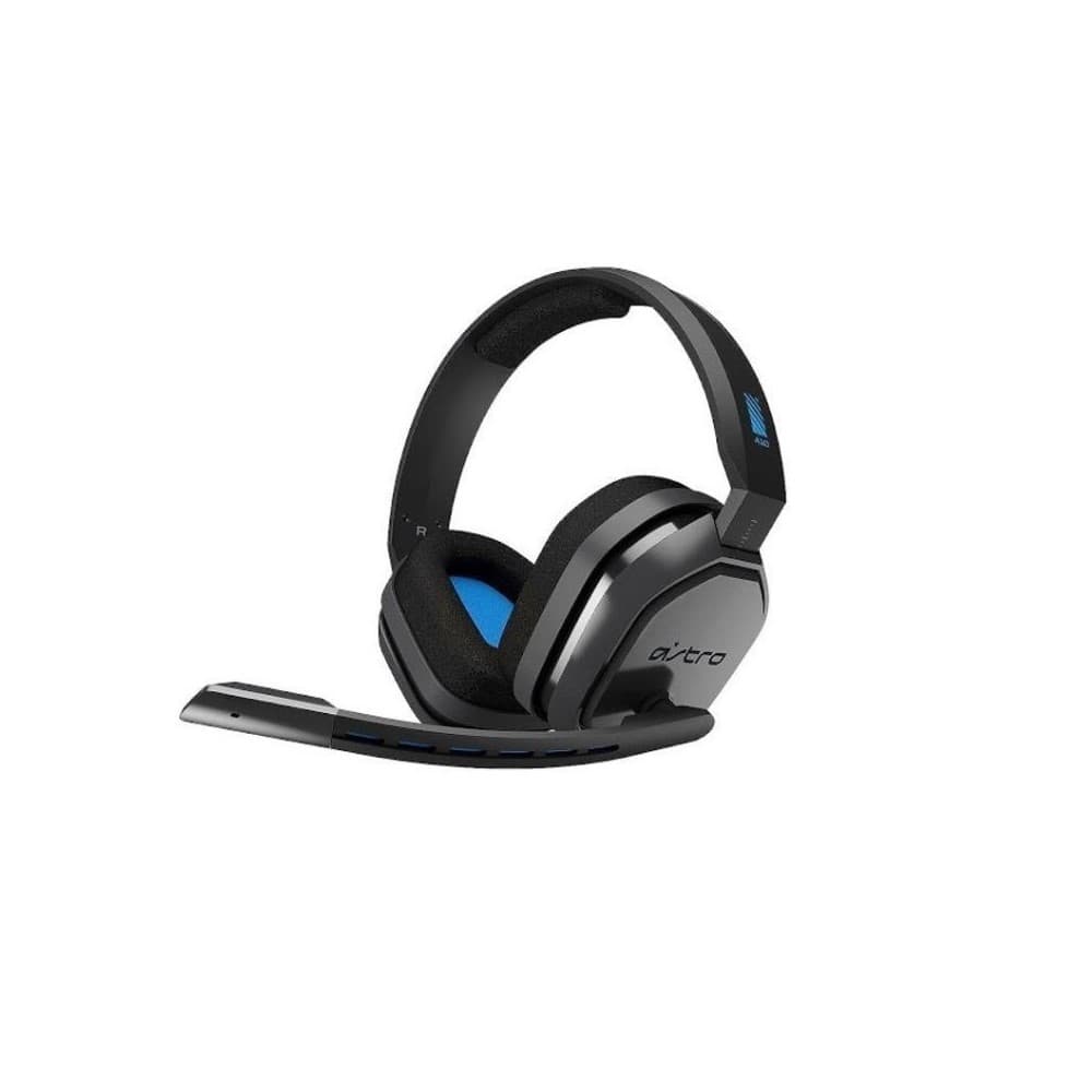 DIADEMA ASTRO A10 Logitech Gaming Alámbrica Plug3.5mm/USB PlayStation 4 Micrófono Cancela ruido Cable 2Metros Garantía 1Año-NEGRA-AZUL, vista 1