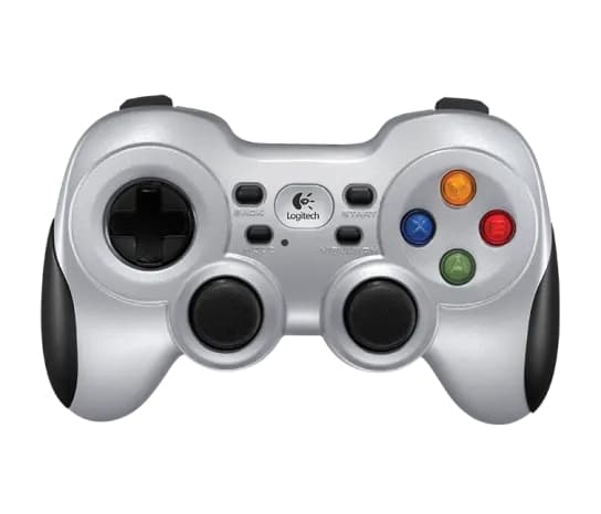 GAMEPAD F710 Logitech Gaming Inalámbrico Receptor USB Compatible PC-Android TV Dirección Para 4 Conmutadores Doble Efecto de Vibración Garantía 3Años-SILVER, vista 1