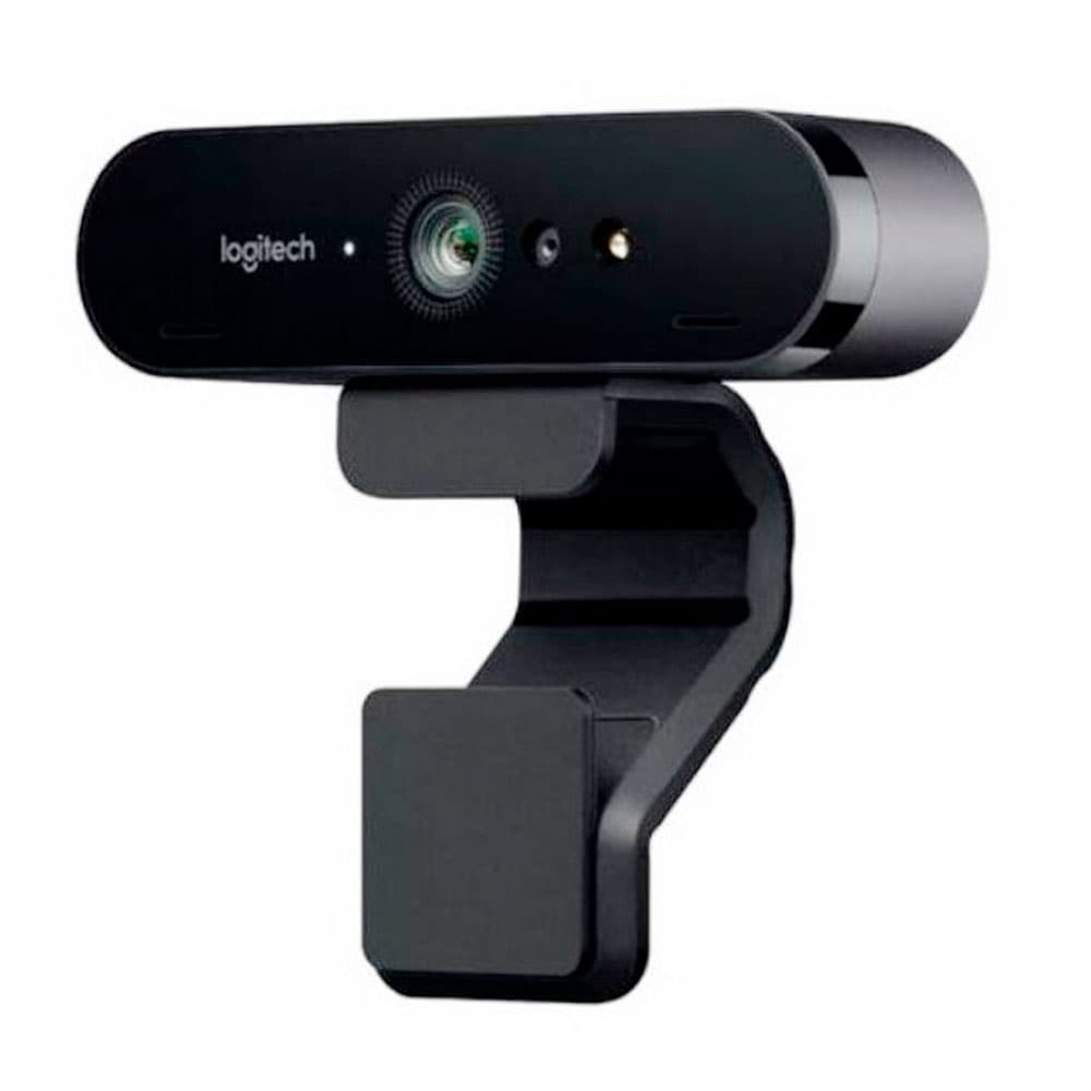 CAMARA WEB BRIO Logitech Corporativo 4K PRO USB Zoom Full HD 5X Digital Compatible Win-Mac MicrofonoX2 Autoenfoque Tecnología RightLight HDR Garantía 2Años-NEGRO, vista 1