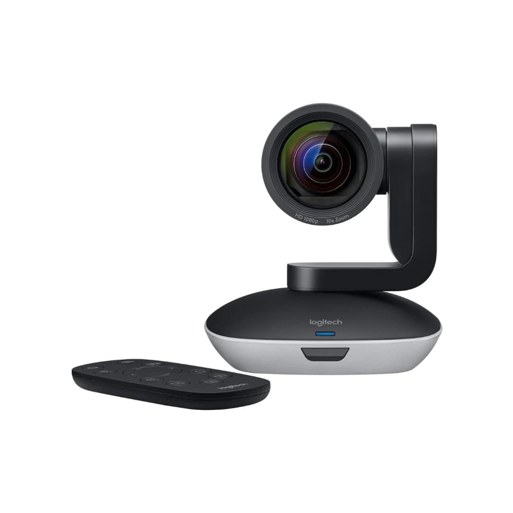 CAMARA PTZ PRO 2 Logitech Corporativo HD 1080 Zoom 10X USB 3.0 Compatible Win-Mac Panorámica, Inclinación y Zoom Robotizados Control Remoto Garantía 2Años-NEGRO, vista 1