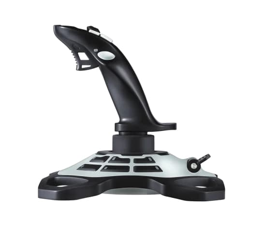 JOYSTICK EXTREME 3D PRO Logitech Gaming USB Compatible PC 12 Botones Programables Garantía 3Años-NEGRO-SILVER, vista 1