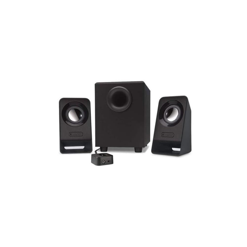Parlante Logitech Z213 2.1 potencia 7W subwoofer 4W Plug 3.5mm color negro, vista 1