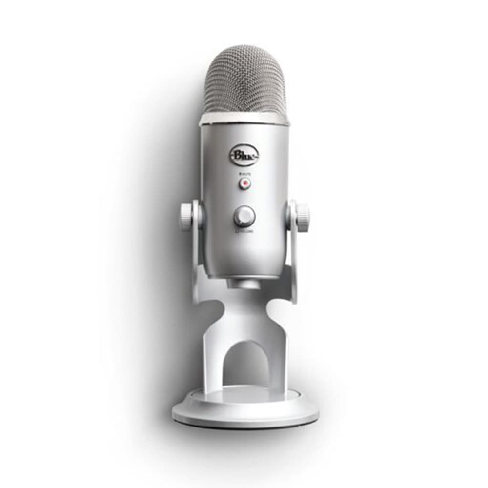Microfono logitech Yeti USB-Gris, vista 1